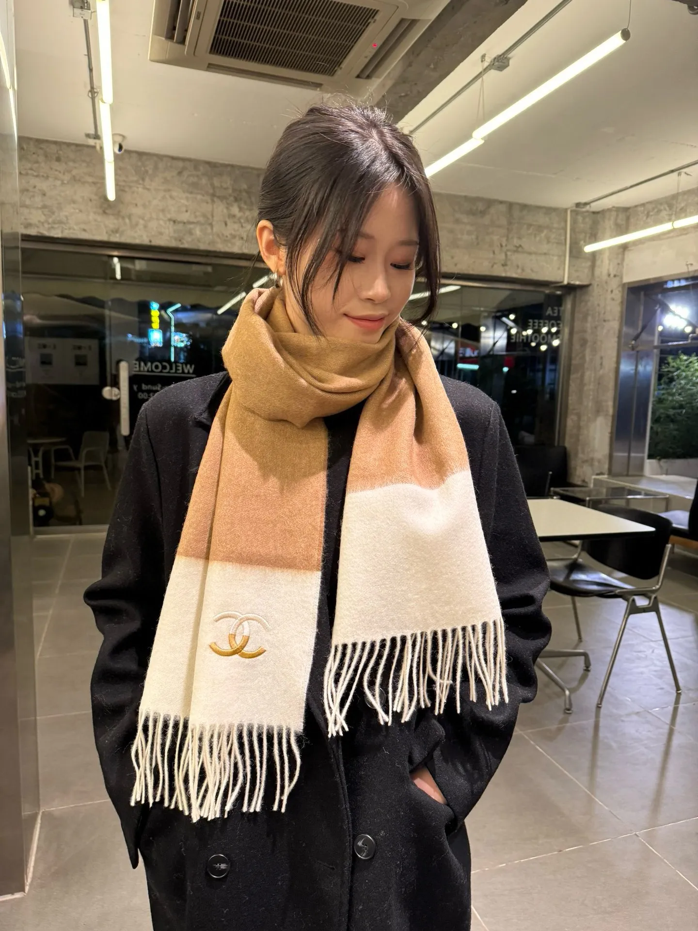 【2026】【CHANEL  シャネル 】スカーフ60*190CM 241107
