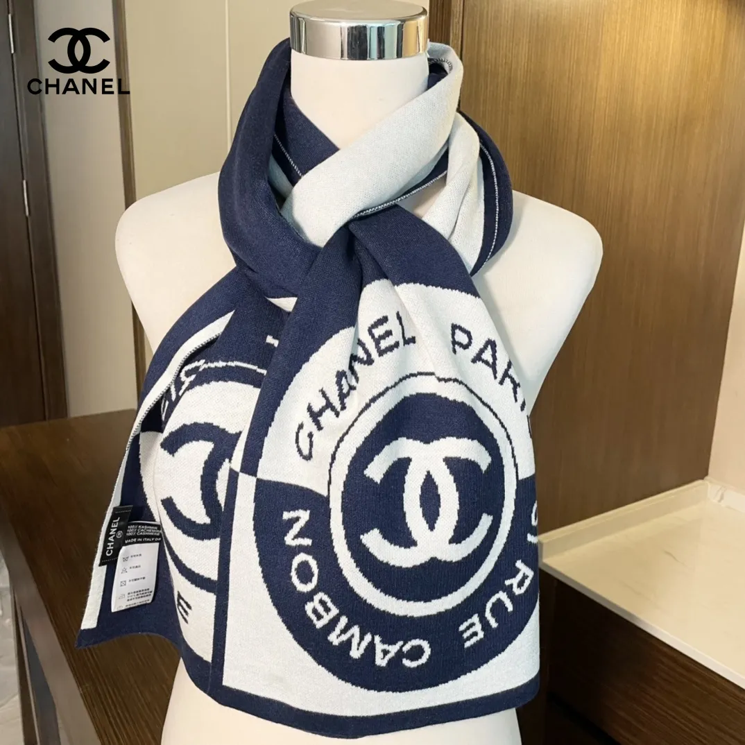 【2026】【CHANEL  シャネル 】スカーフ32*200CM 241107
