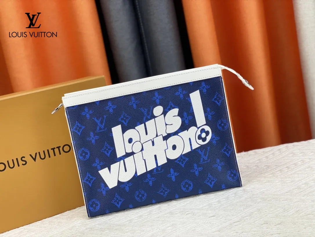 【2026】LV【LOUIS VUITTON  公式 旗艦店】 ルイヴィトン   クラッチバッグ 当日出荷 好評に付き再入荷！24*21*6CM  241101