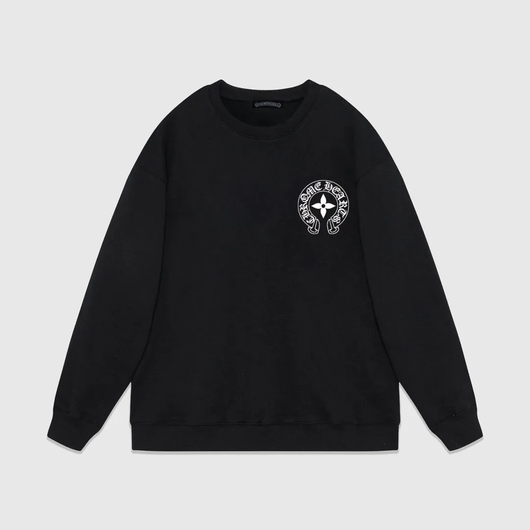 【2026】【CHROME HEARTS 公式旗艦店】クロムハーツ  丸首の衛衣 スウェット ご好評に付き再入荷  241025