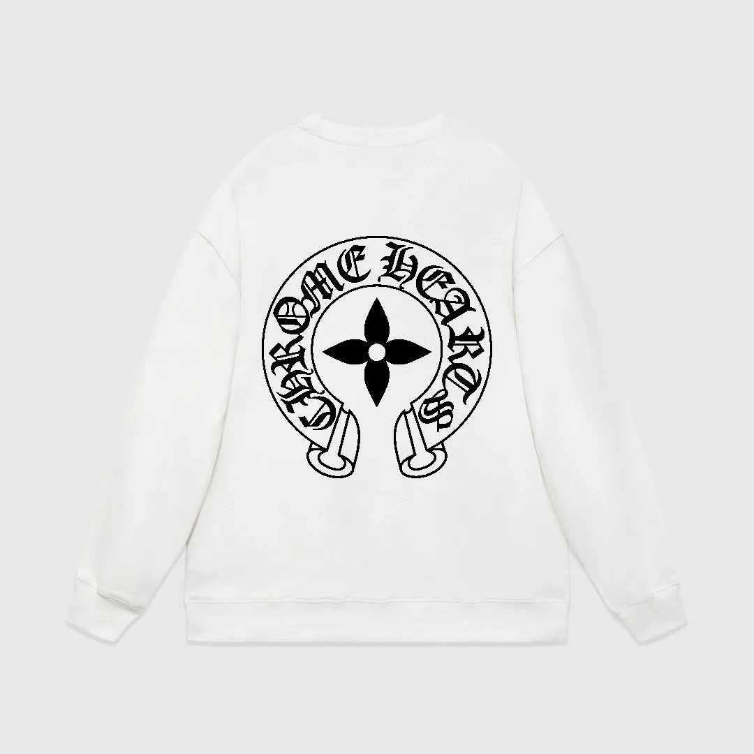 【2026】【CHROME HEARTS 公式旗艦店】クロムハーツ  丸首の衛衣 スウェット ご好評に付き再入荷  241025