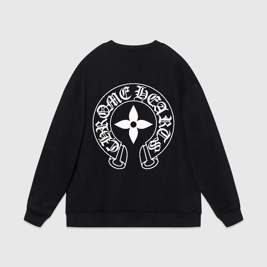 【2026】【CHROME HEARTS 公式旗艦店】クロムハーツ  丸首の衛衣 スウェット ご好評に付き再入荷  241025