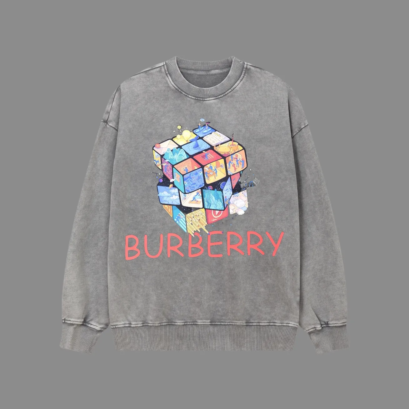 【2026】【BURBERRY   公式旗艦店】バーバリー   丸首の衛衣 スウェットご好評に付き再入荷 241025