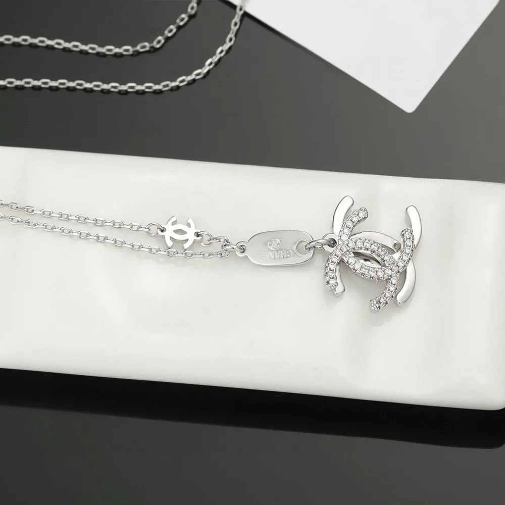 【2026】【CHANEL】ネックレス、新しいネックレス万能シンプルファッションオーナメント 241014