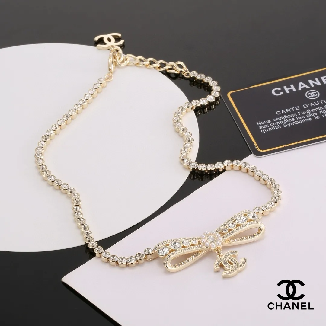 【2026】【CHANEL】ネックレス、新しいネックレス万能シンプルファッションオーナメント 241014