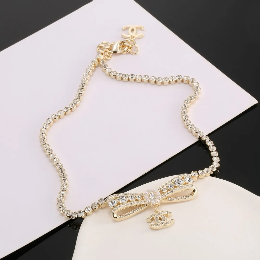 【2026】【CHANEL】ネックレス、新しいネックレス万能シンプルファッションオーナメント 241014