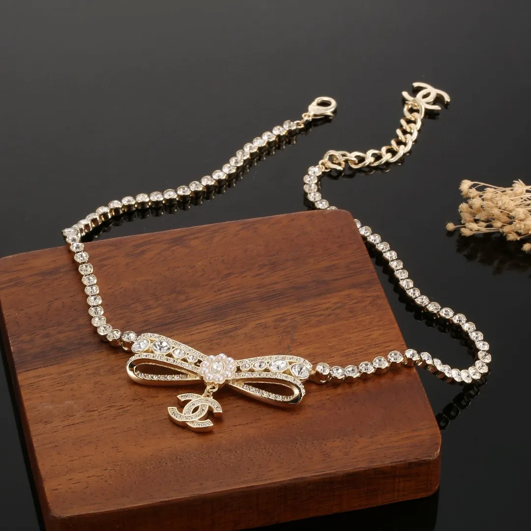 【2026】【CHANEL】ネックレス、新しいネックレス万能シンプルファッションオーナメント 241014