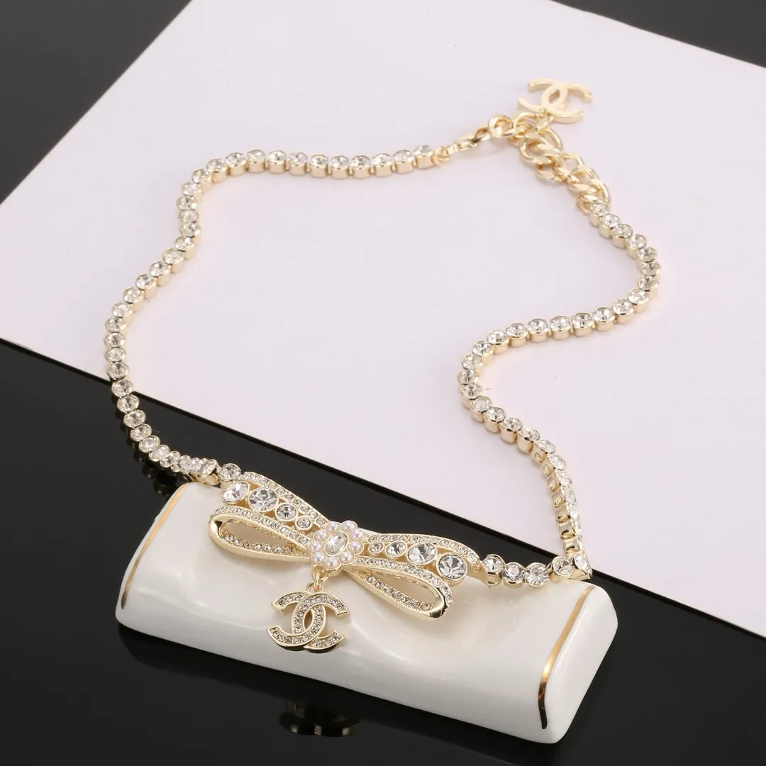 【2026】【CHANEL】ネックレス、新しいネックレス万能シンプルファッションオーナメント 241014