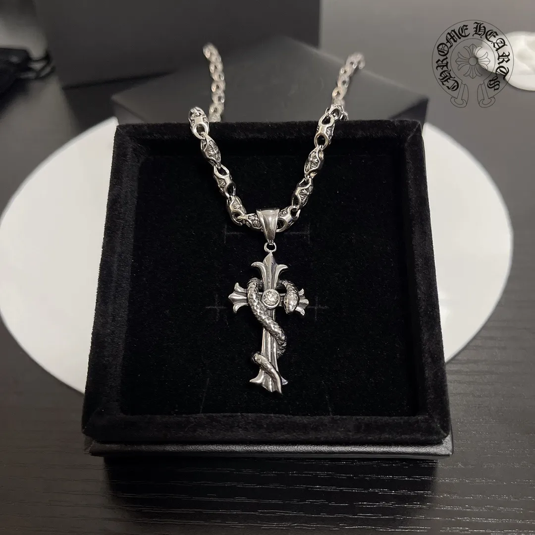 【2026】【CHROME HEARTS】ネックレス、新しいネックレス万能シンプルファッションオーナメント  241014