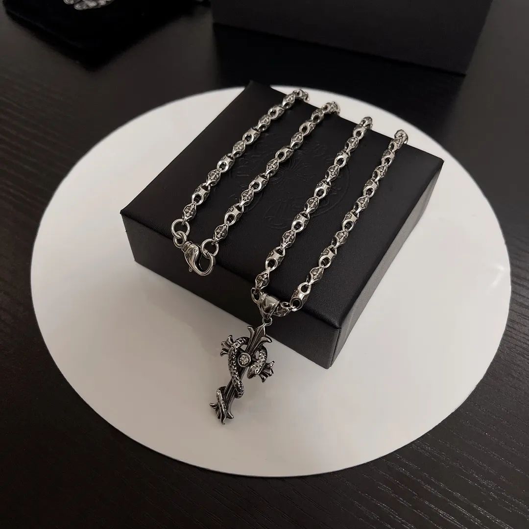 【2026】【CHROME HEARTS】ネックレス、新しいネックレス万能シンプルファッションオーナメント  241014