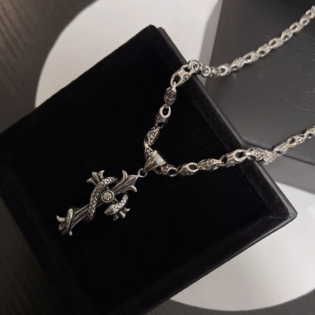 【2026】【CHROME HEARTS】ネックレス、新しいネックレス万能シンプルファッションオーナメント  241014
