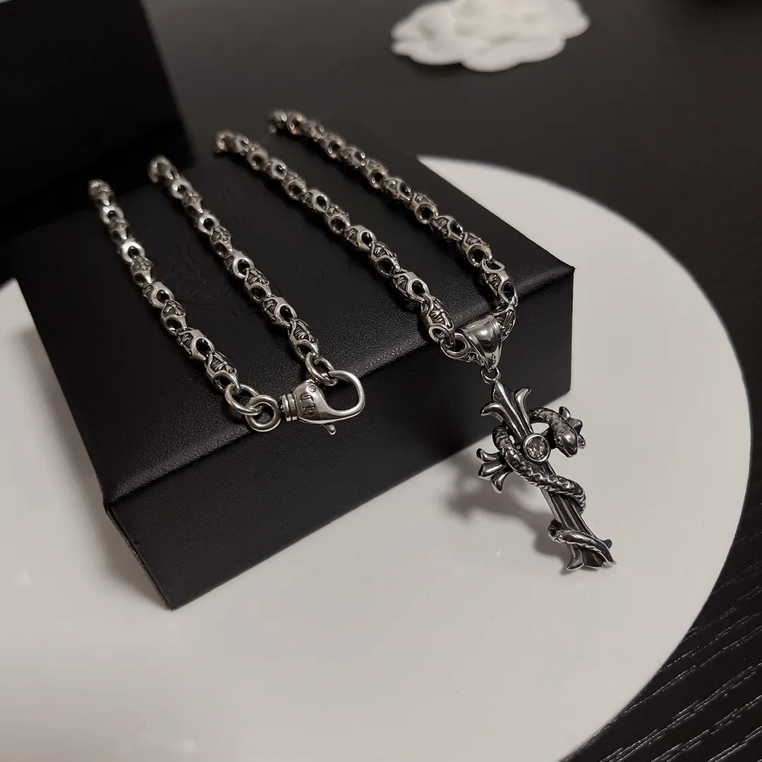 【2026】【CHROME HEARTS】ネックレス、新しいネックレス万能シンプルファッションオーナメント  241014