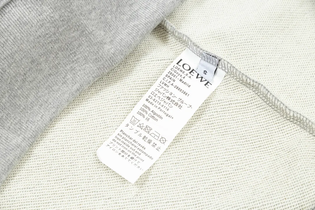【2026】【LOEWE 公式旗艦店】ロエベ  丸首の衛衣 スウェット ご好評に付き再入荷 240925
