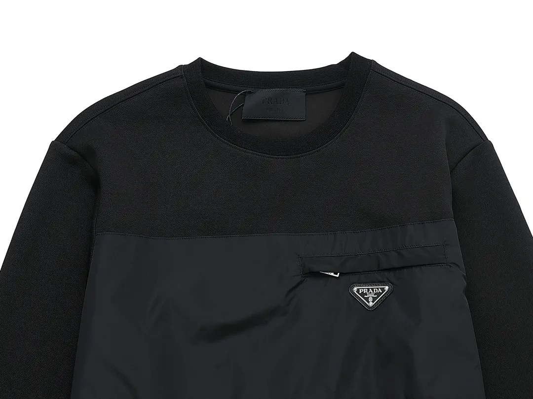 【2026】【PRADA 公式旗艦店】プラダ  丸首の衛衣 スウェットご好評に付き再入荷 240925