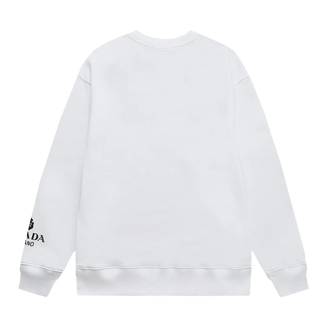 【2026】【PRADA 公式旗艦店】プラダ  丸首の衛衣 スウェットご好評に付き再入荷 240925