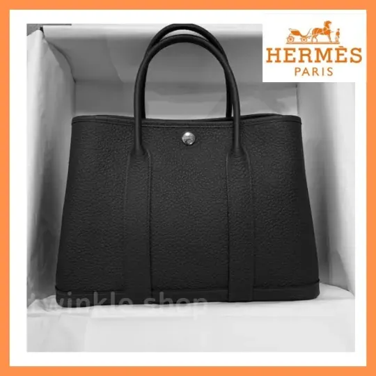 【2026】【シンプル】HERMES エルメス ハンドバッグ ガーデン・パーティ30  21*30*13CM  240919