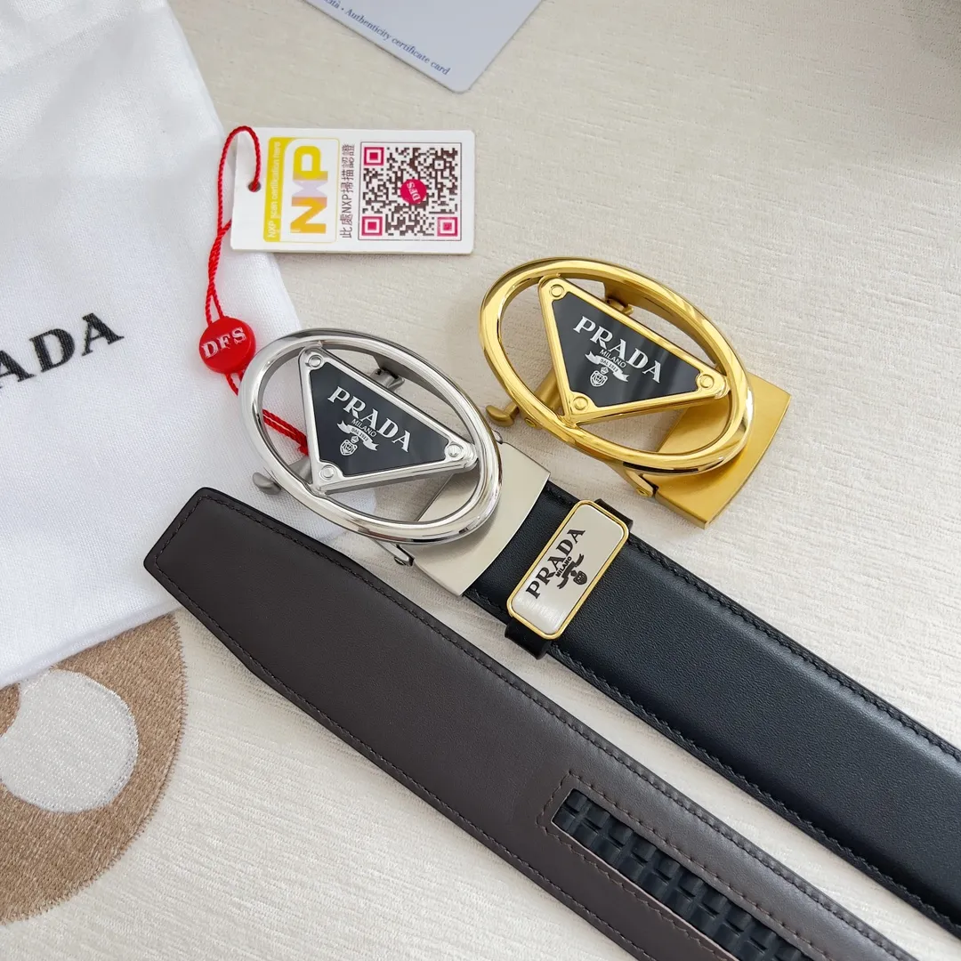 【2026】【PRADA】(プラダ) 3.5cmベルト メンズ 240904