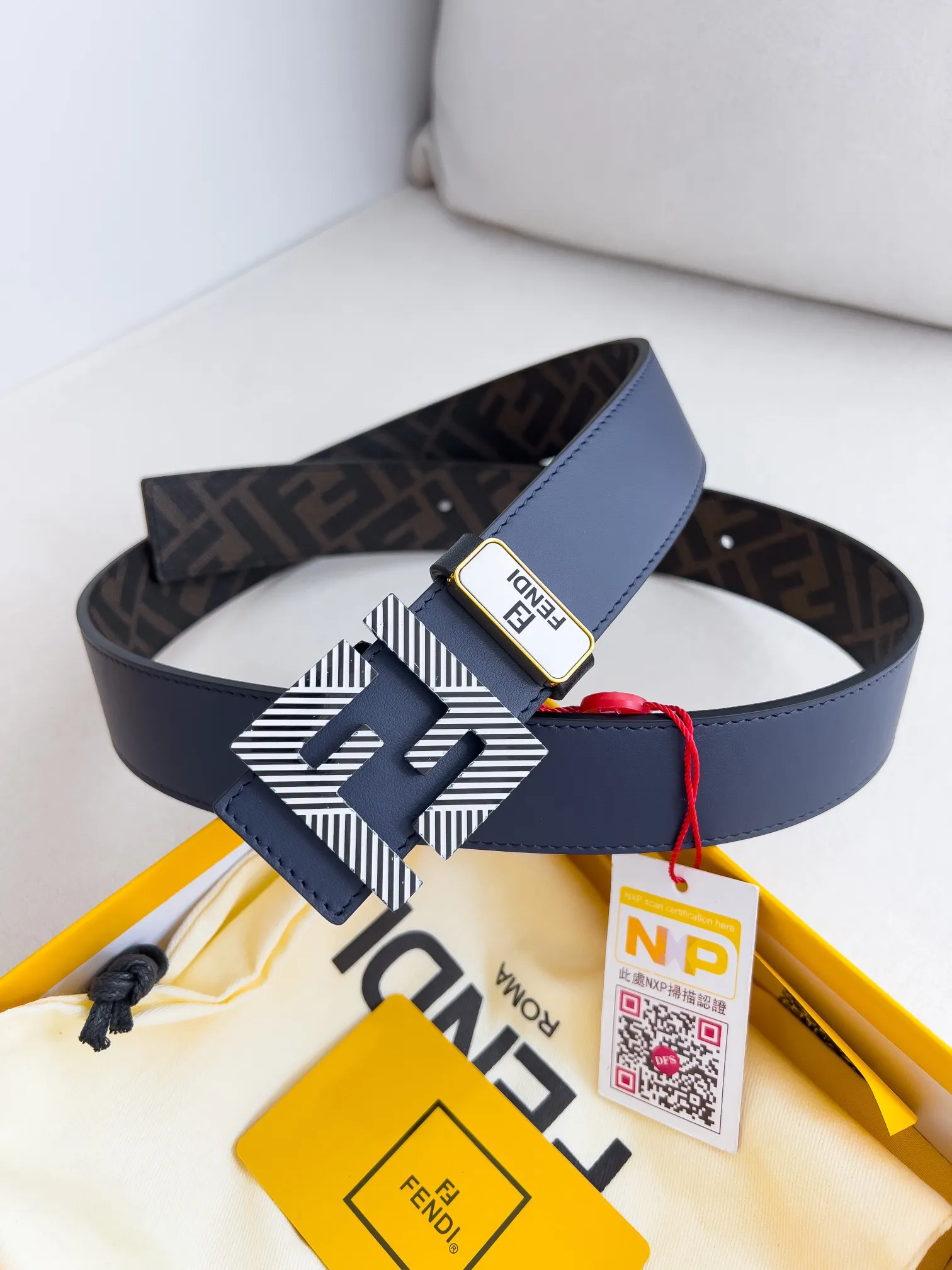 【2026】【FENDI】(フェンディ) 3.5cmベルト メンズ 240903