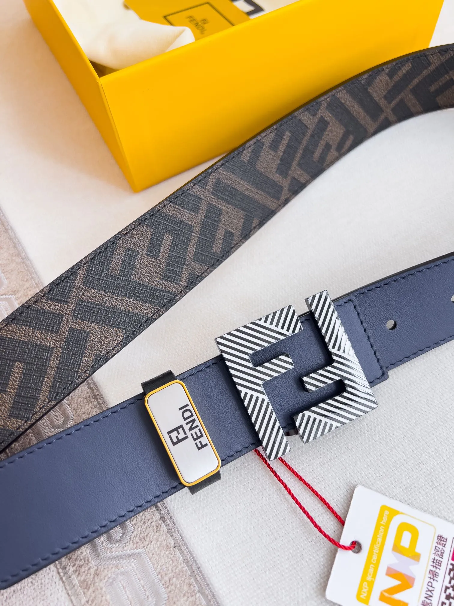 【2026】【FENDI】(フェンディ) 3.5cmベルト メンズ 240903
