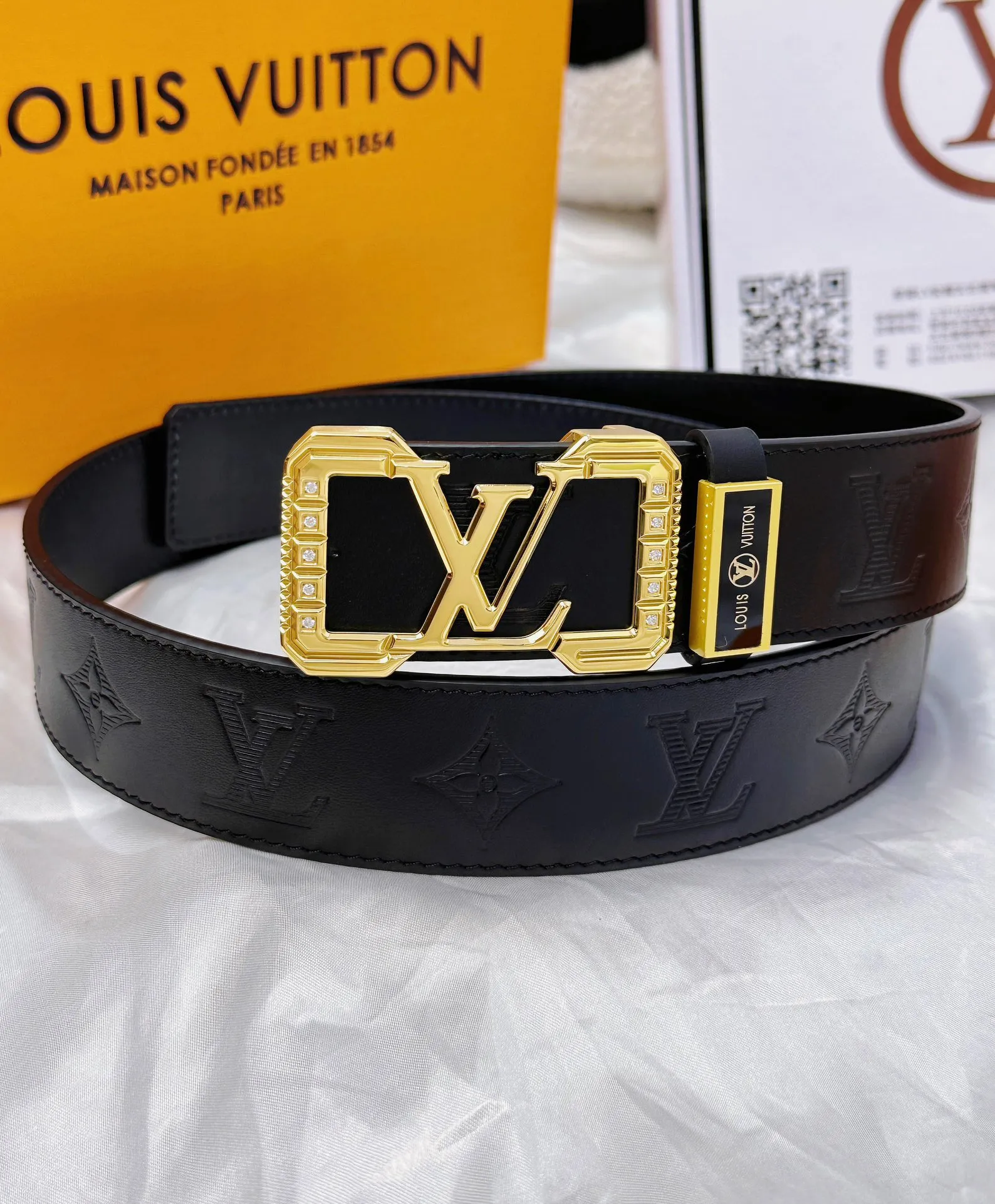 【2026】LV【LOUIS VUITTON】(ルイヴィトン) 3.8cmベルト メンズ  240903