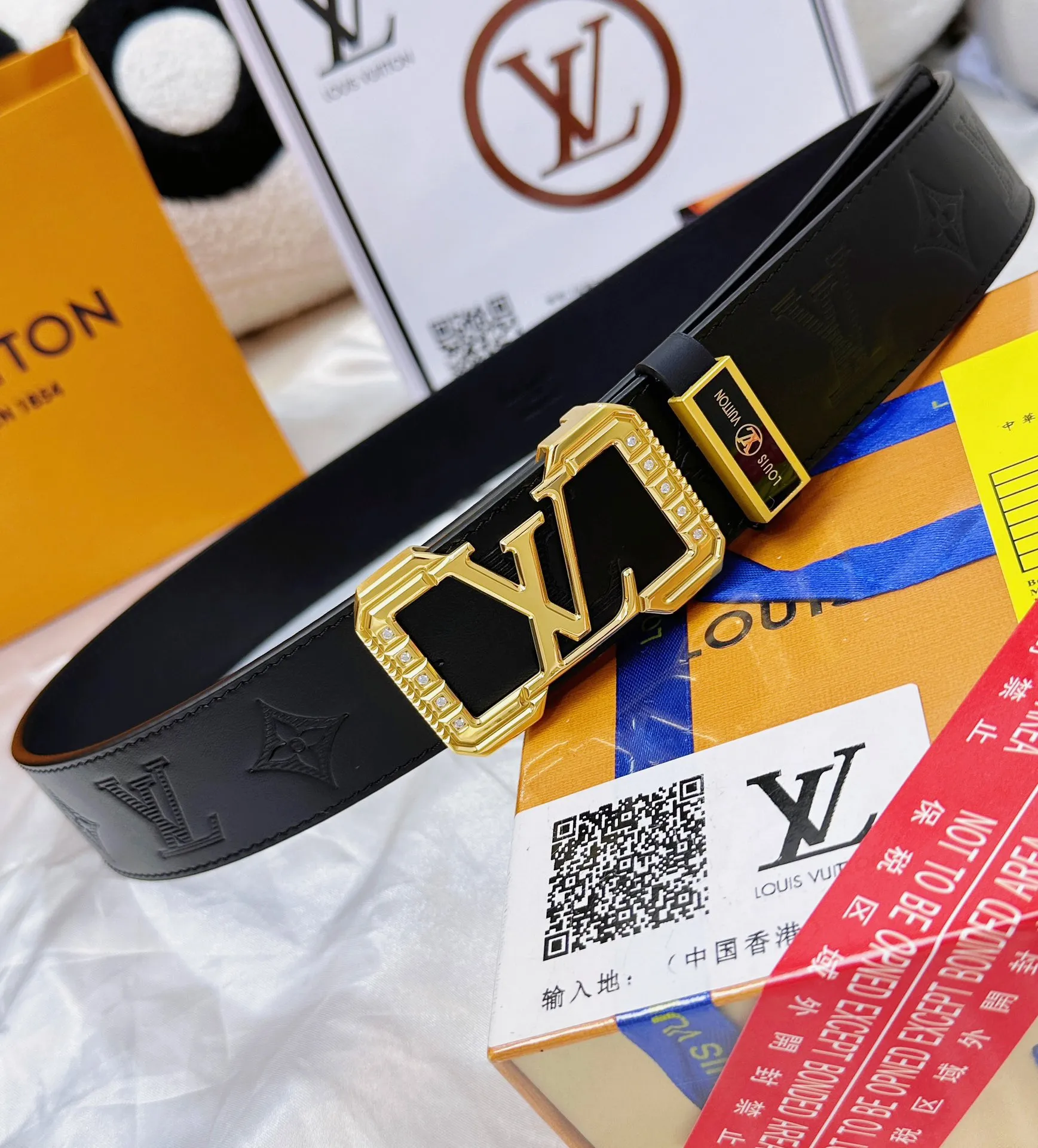 【2026】LV【LOUIS VUITTON】(ルイヴィトン) 3.8cmベルト メンズ  240903