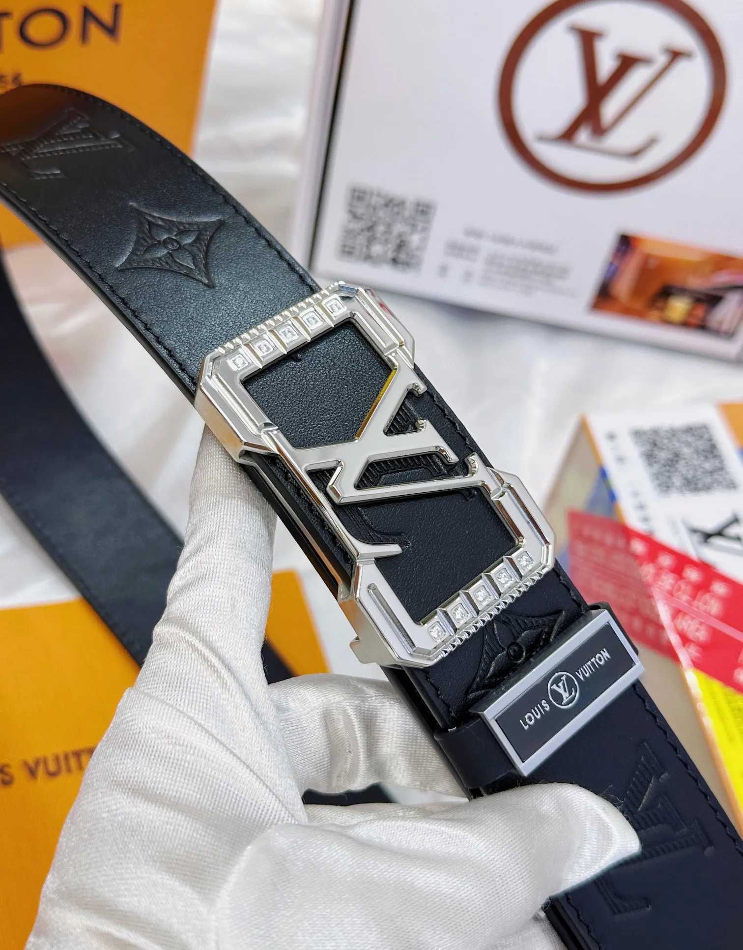 【2026】LV【LOUIS VUITTON】(ルイヴィトン) 3.8cmベルト メンズ  240903