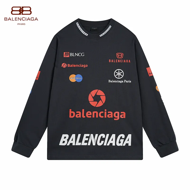 【2026】【BALENCIAGA 公式旗艦店】バレンシアガ  丸首の衛衣 スウェットご好評に付き再入荷 240829