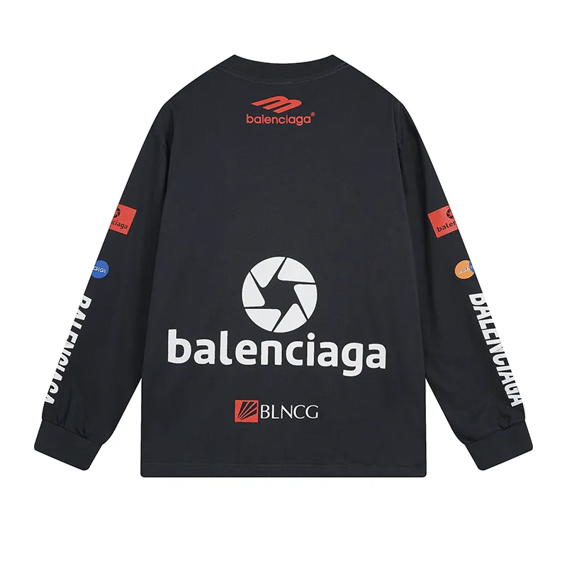 【2026】【BALENCIAGA 公式旗艦店】バレンシアガ  丸首の衛衣 スウェットご好評に付き再入荷 240829