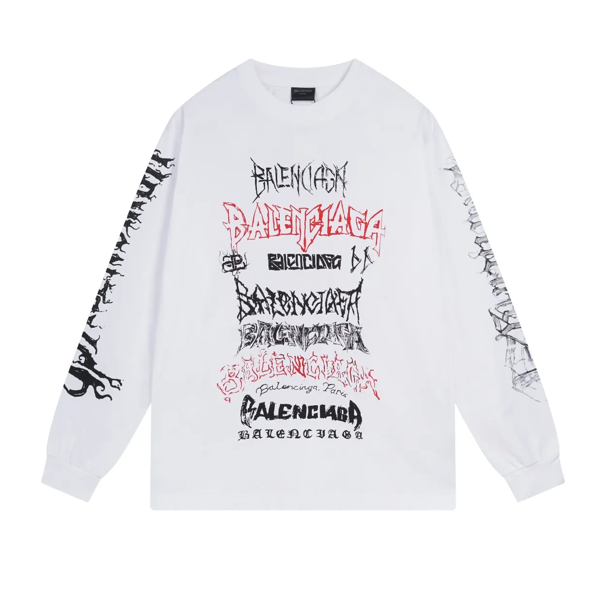 【2026】【BALENCIAGA 公式旗艦店】バレンシアガ  丸首の衛衣 スウェットご好評に付き再入荷 240829
