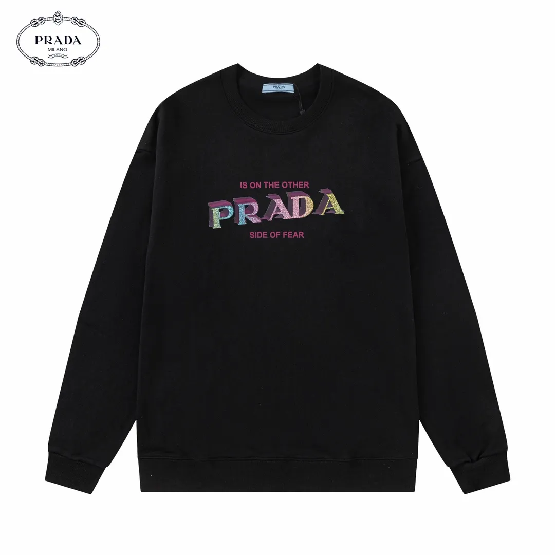 【2026】【PRADA 公式旗艦店】プラダ  丸首の衛衣 スウェットご好評に付き再入荷 240828