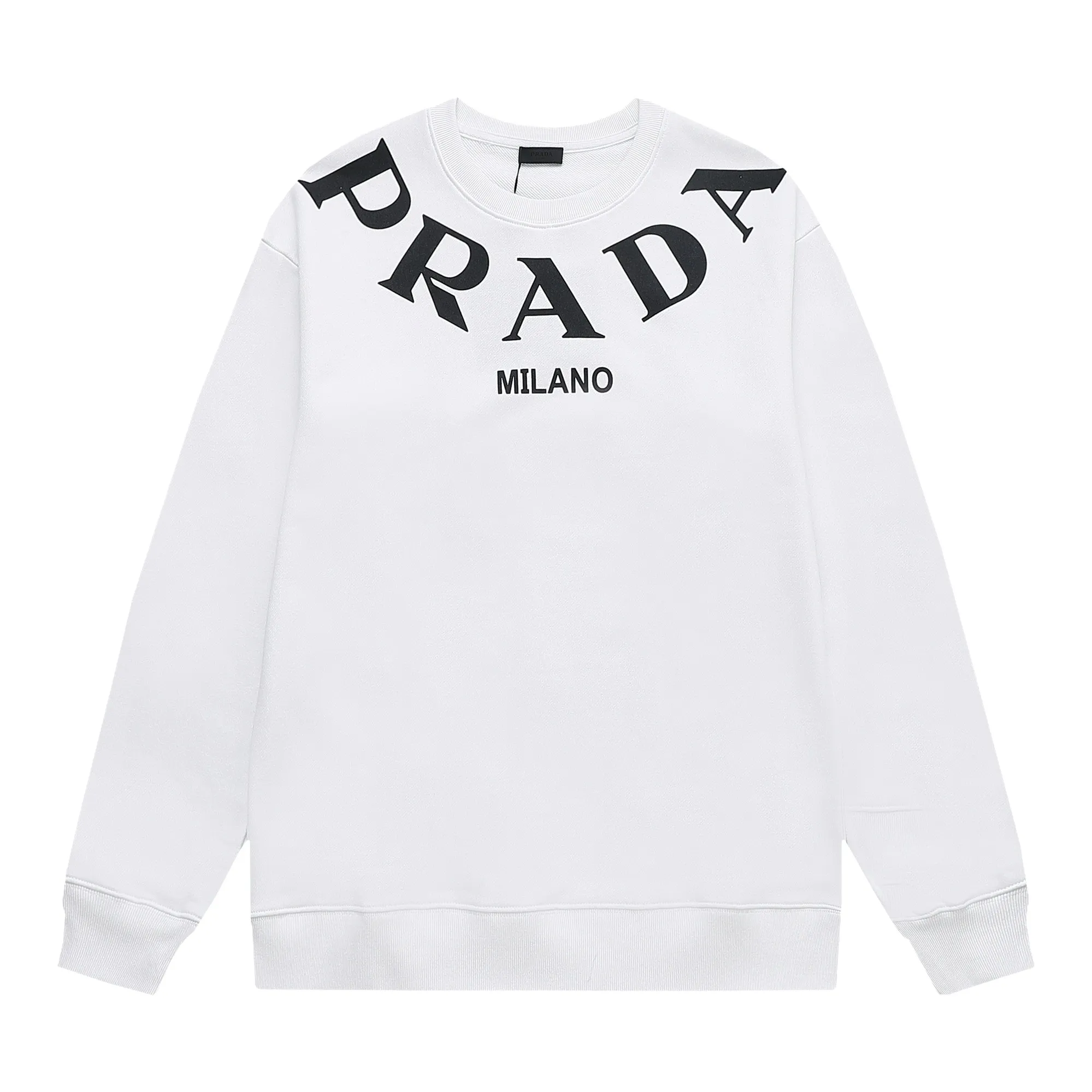 【2026】【PRADA 公式旗艦店】プラダ  丸首の衛衣 スウェットご好評に付き再入荷 240828