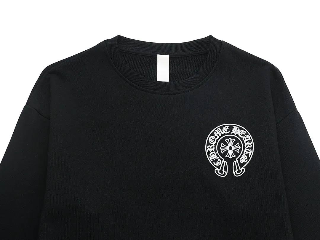 【2026】【CHROME HEARTS 公式旗艦店】クロムハーツ  丸首の衛衣 スウェット ご好評に付き再入荷240829