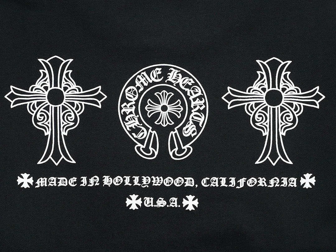 【2026】【CHROME HEARTS 公式旗艦店】クロムハーツ  丸首の衛衣 スウェット ご好評に付き再入荷240829