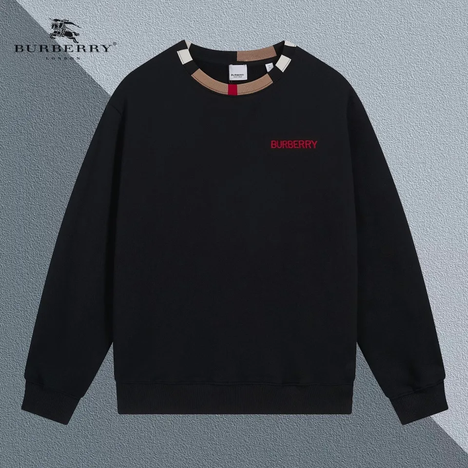 【2026】【BURBERRY 公式旗艦店】バーバリー  丸首の衛衣 スウェット ご好評に付き再入荷240829