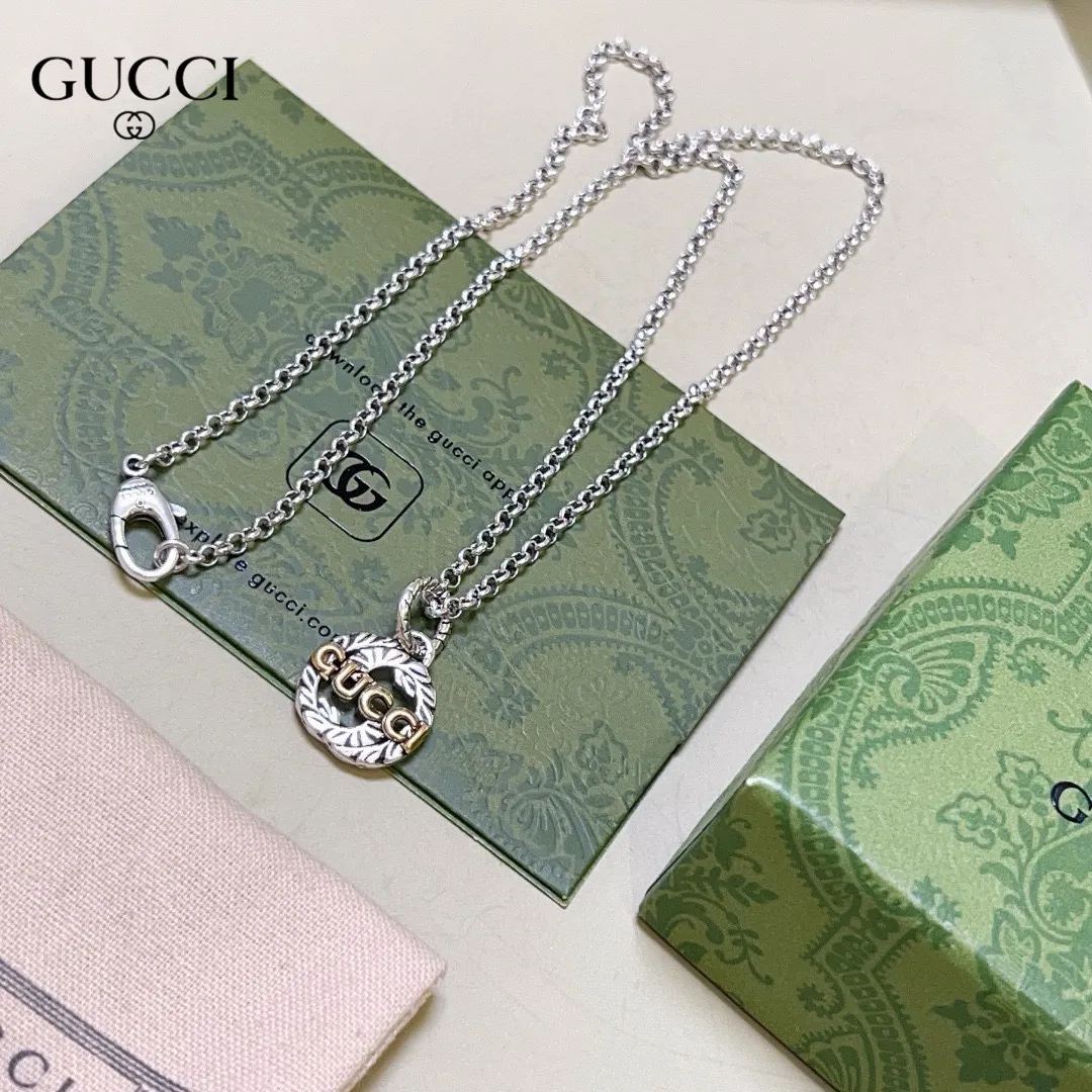 【2026】【GUCCI】ネックレス、新しいネックレス万能シンプルファッションオーナメント 240815
