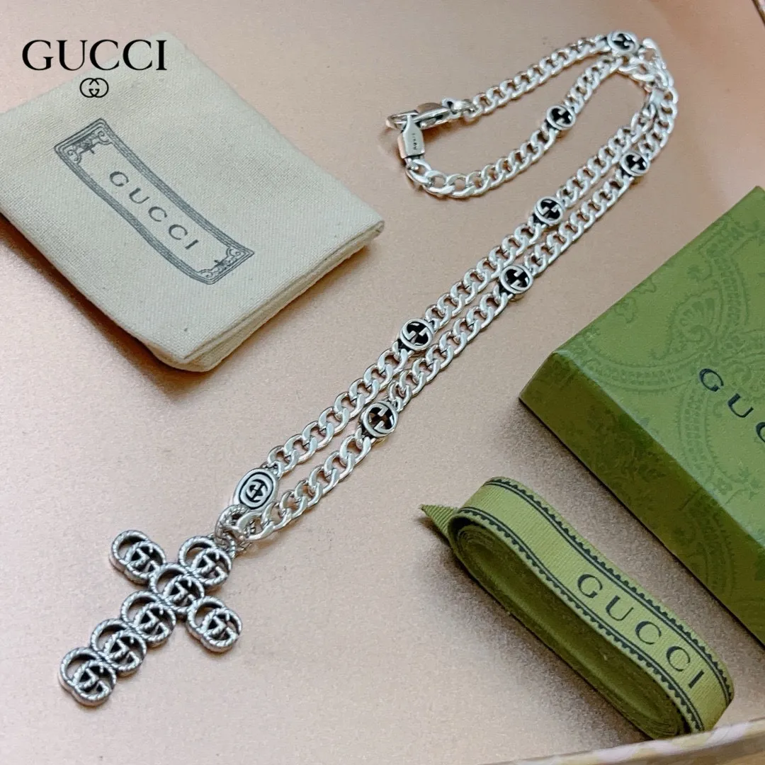 【2026】【GUCCI】ネックレス、新しいネックレス万能シンプルファッションオーナメント 240815