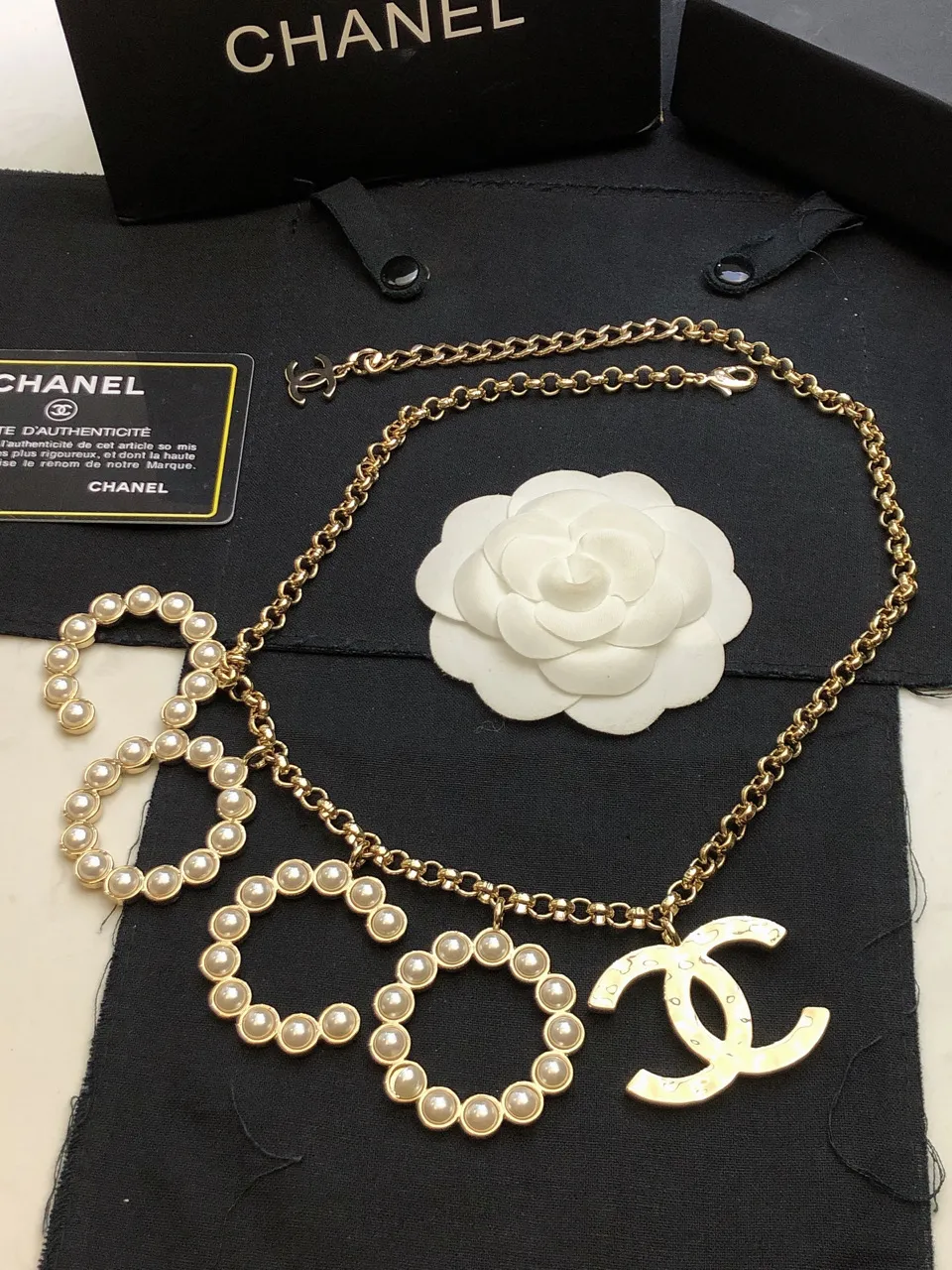 【2026】【CHANEL】ネックレス、新しいネックレス万能シンプルファッションオーナメント  240814