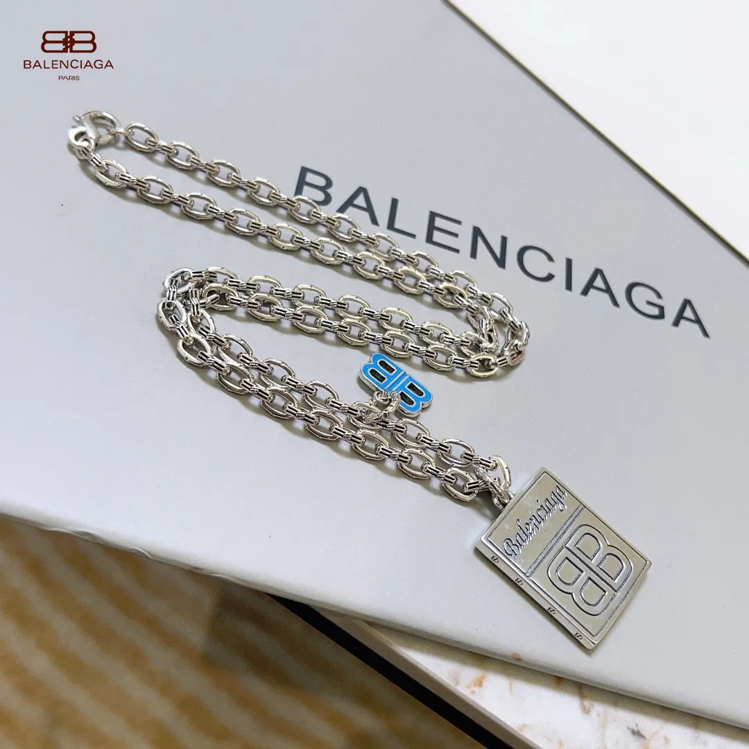 【2026】【BALENCIAGA】ネックレス、新しいネックレス万能シンプルファッションオーナメント  240814