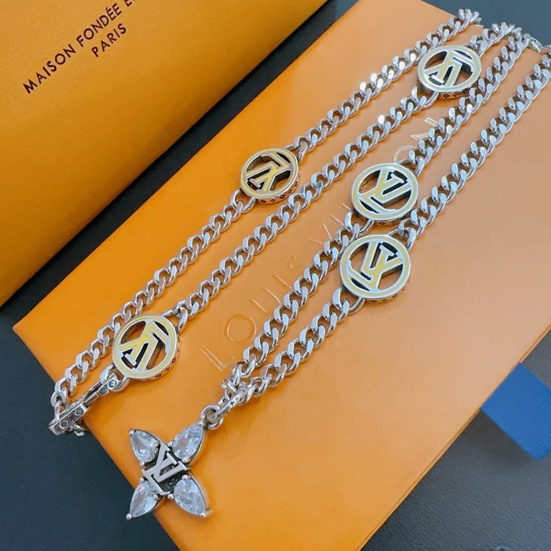 【2026】【LOUIS VUITTON】ネックレス、新しいネックレス万能シンプルファッションオーナメント 240813