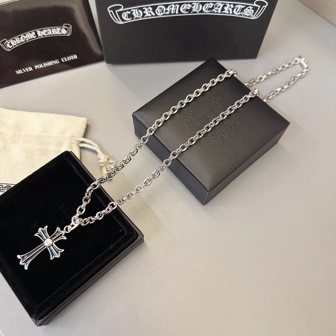 【2026】【CHROME HEARTS】ネックレス、新しいネックレス万能シンプルファッションオーナメント240812