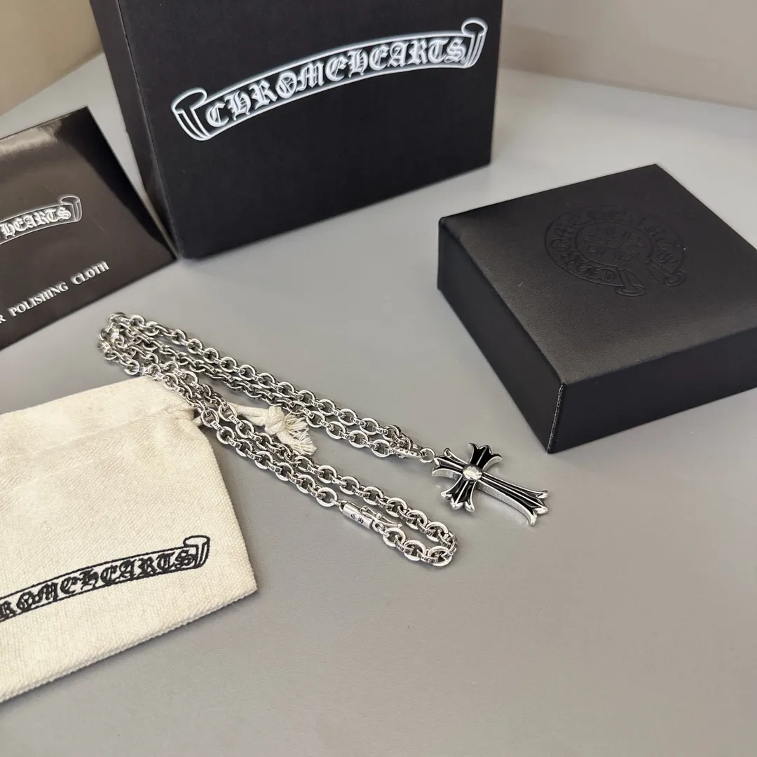 【2026】【CHROME HEARTS】ネックレス、新しいネックレス万能シンプルファッションオーナメント240812