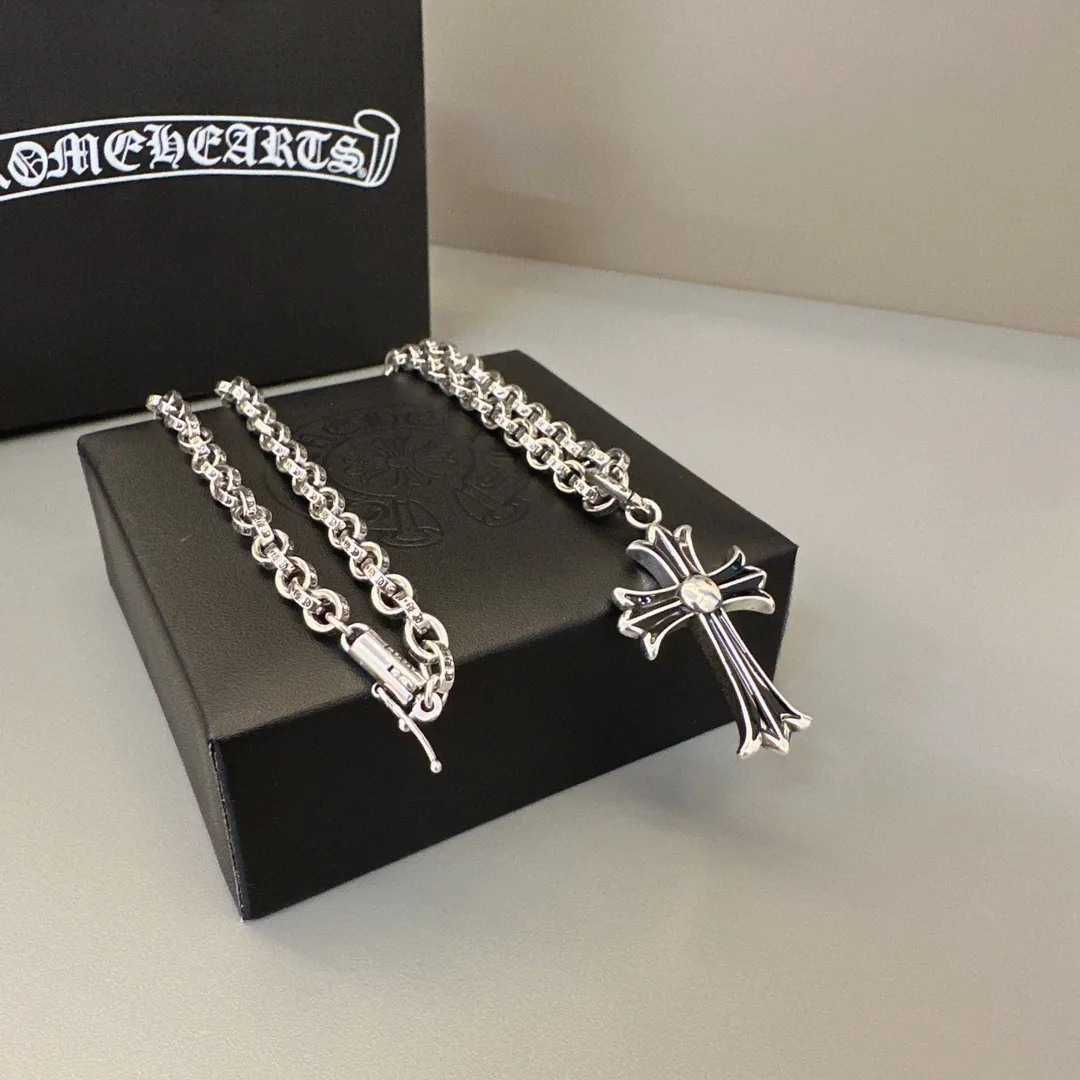 【2026】【CHROME HEARTS】ネックレス、新しいネックレス万能シンプルファッションオーナメント240812