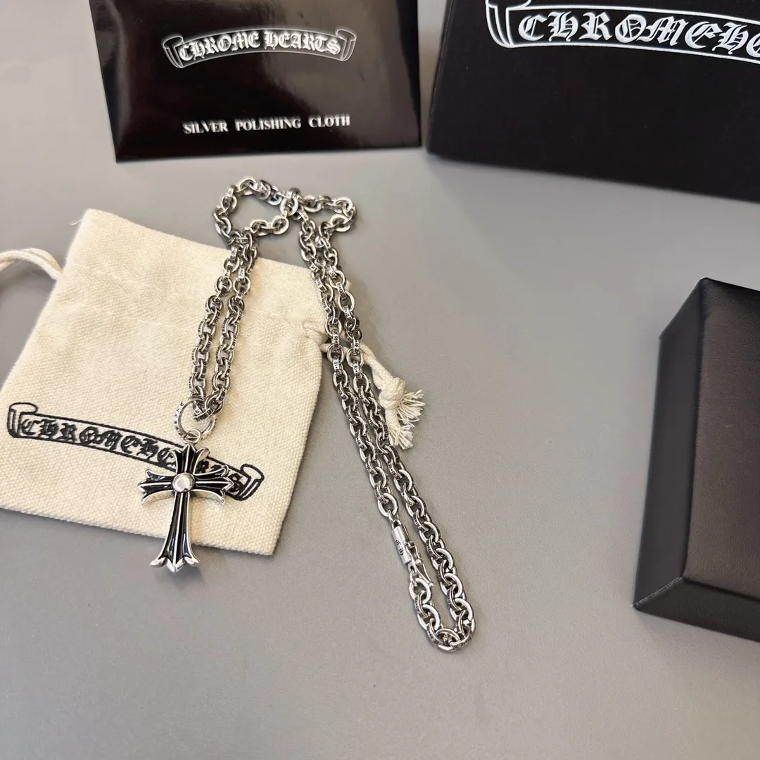 【2026】【CHROME HEARTS】ネックレス、新しいネックレス万能シンプルファッションオーナメント240812