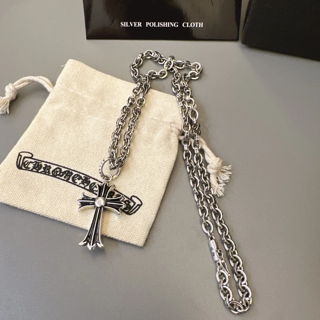 【2026】【CHROME HEARTS】ネックレス、新しいネックレス万能シンプルファッションオーナメント240812
