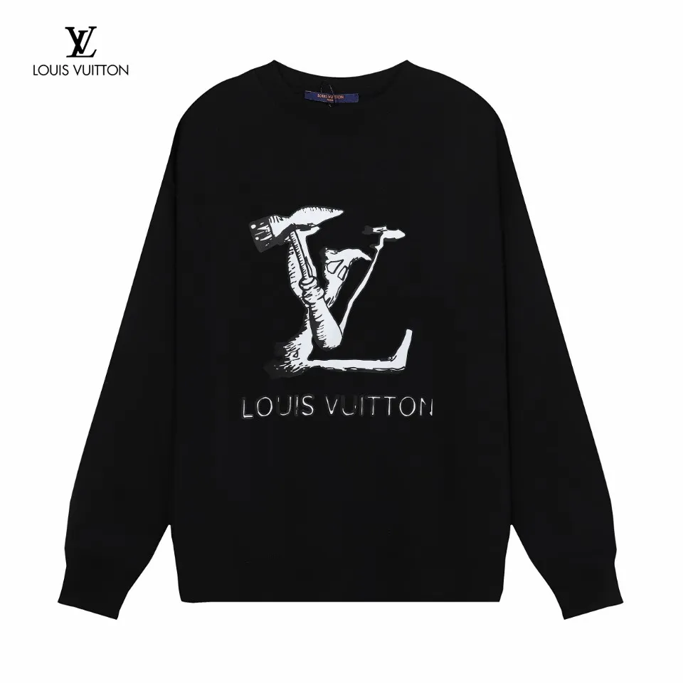 【2026】【LOUIS VUITTON  公式旗艦店】ルイヴィトン 丸首の衛衣 スウェット ご好評に付き再入荷 240811