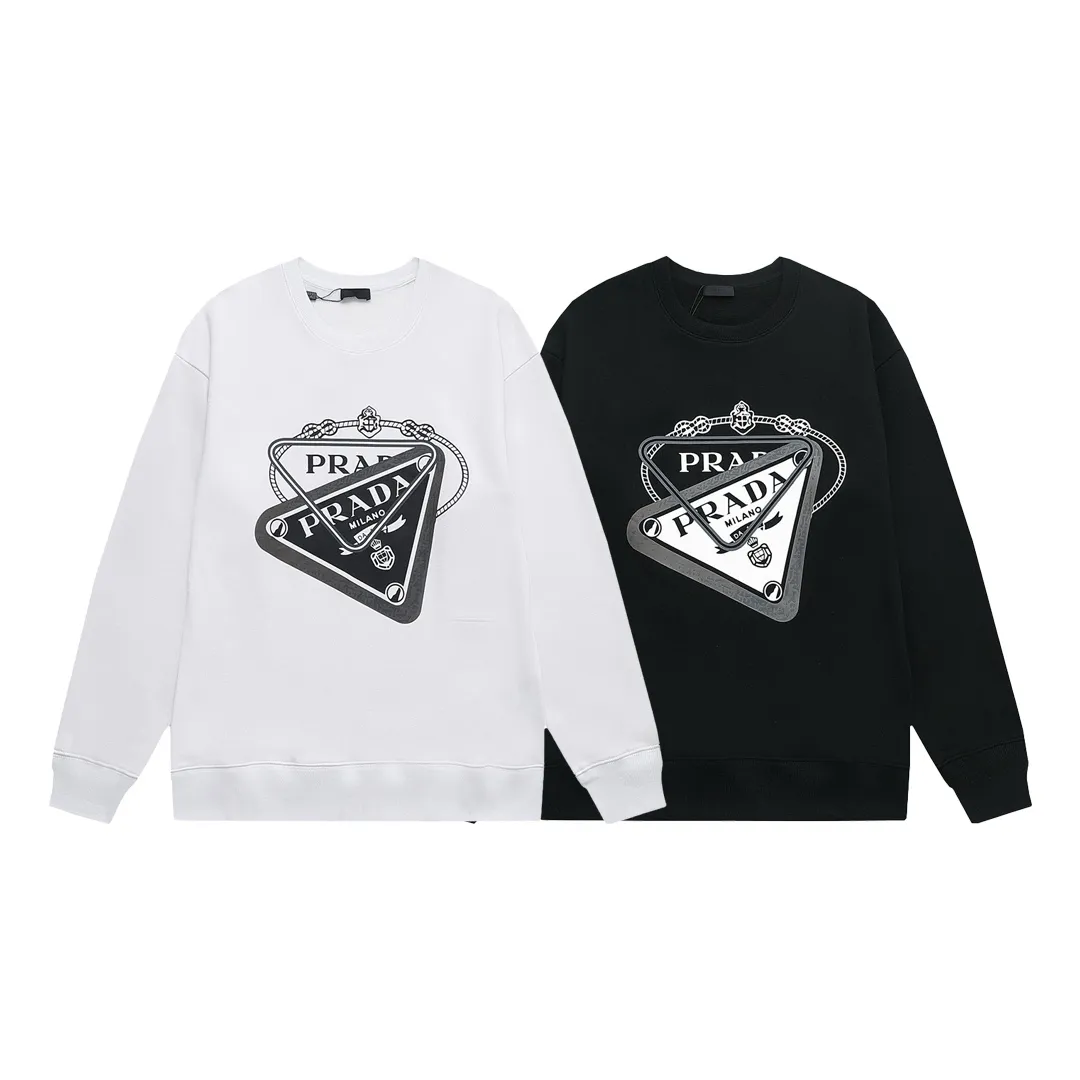【2026】【PRADA 公式旗艦店】プラダ  丸首の衛衣 スウェットご好評に付き再入荷 240809