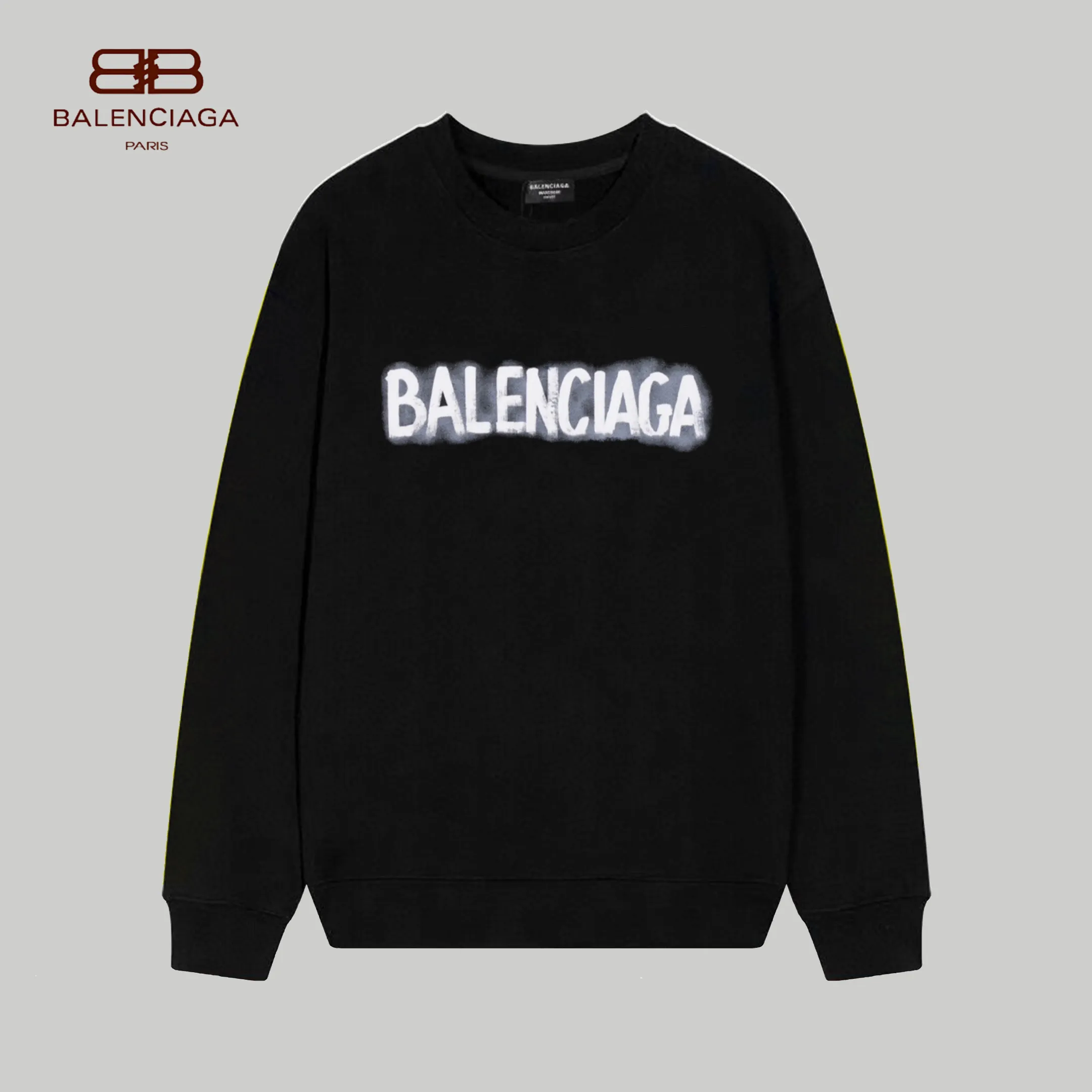 【2026】【BALENCIAGA 公式旗艦店】バレンシアガ 丸首の衛衣 スウェット ご好評に付き再入荷 240809