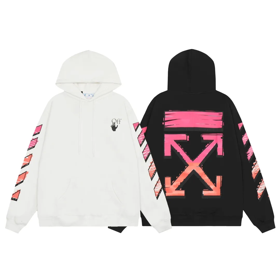 【2026】【OFF-WHITE  公式旗艦店】オフホワイトパーカースウェットご好評に付き再入荷 240806