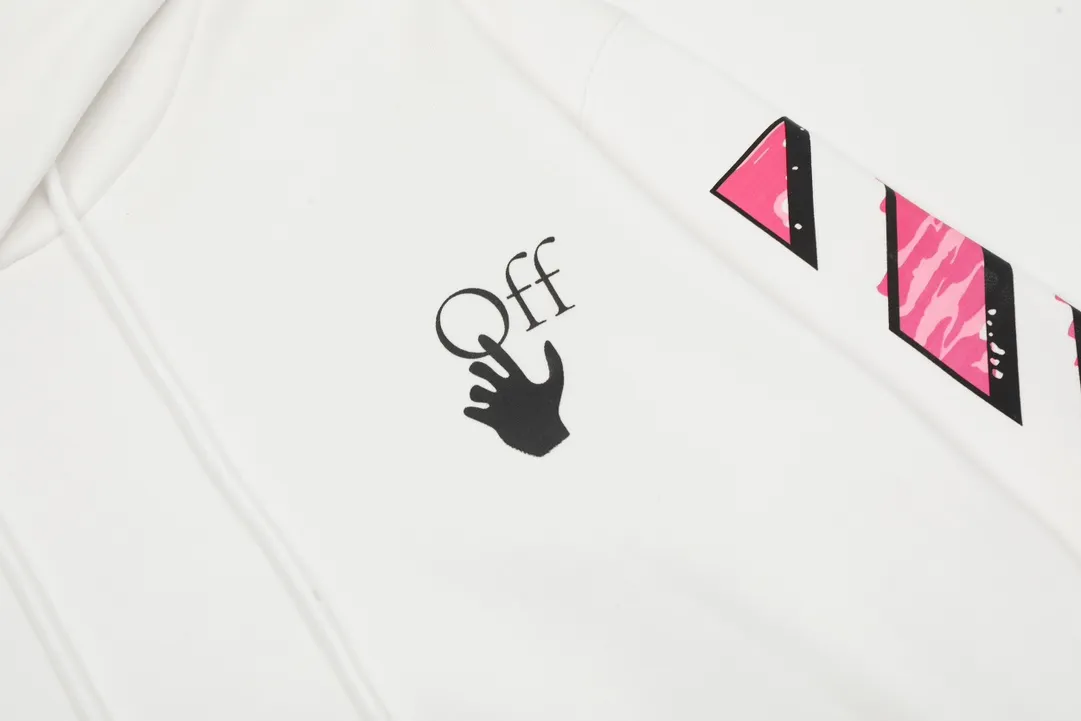 【2026】【OFF-WHITE  公式旗艦店】オフホワイトパーカースウェットご好評に付き再入荷 240806