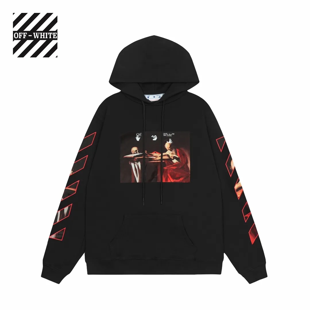 【2026】【OFF-WHITE  公式旗艦店】オフホワイトパーカースウェットご好評に付き再入荷 240806